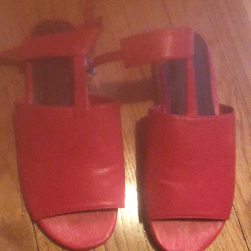 Red sandal